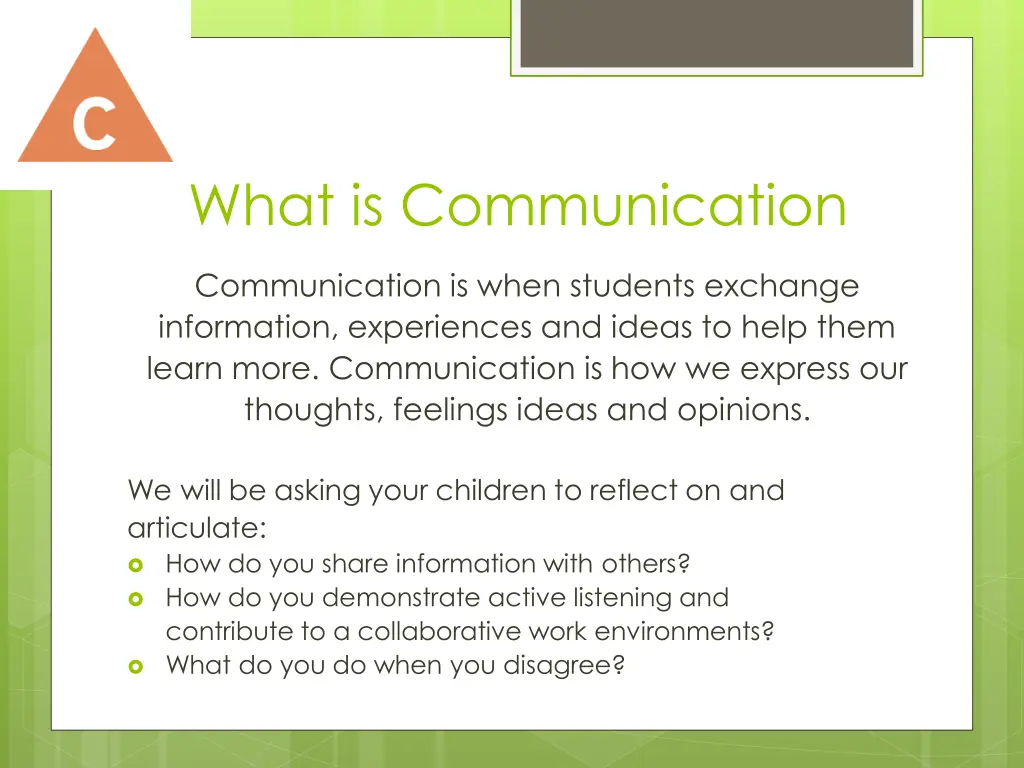 what is communication