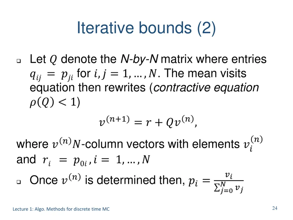 iterative bounds 2