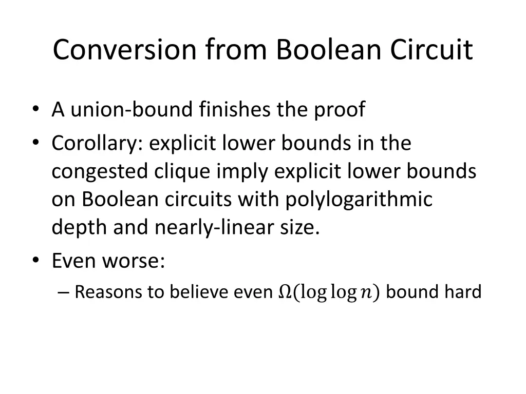 conversion from boolean circuit 2