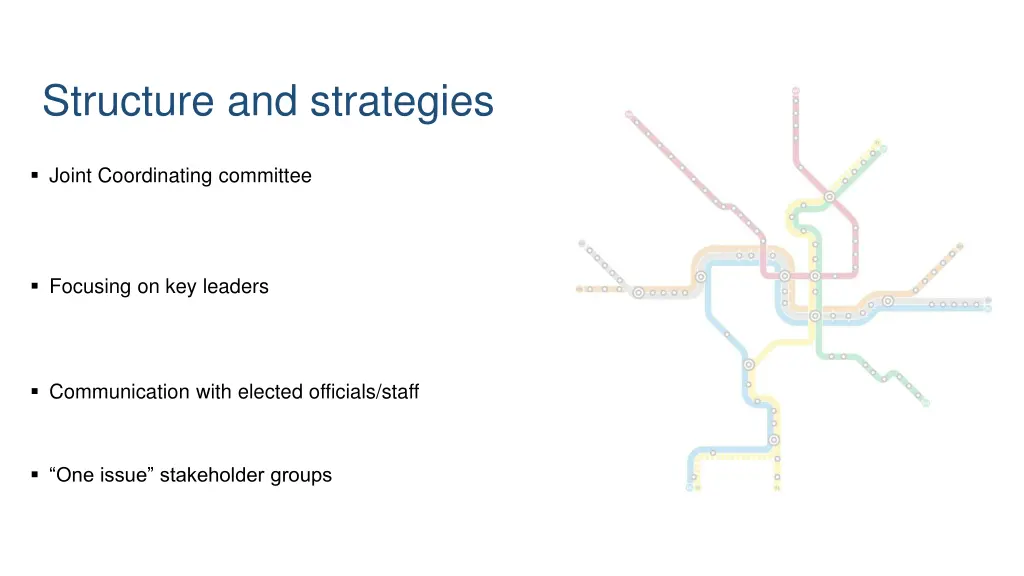structure and strategies