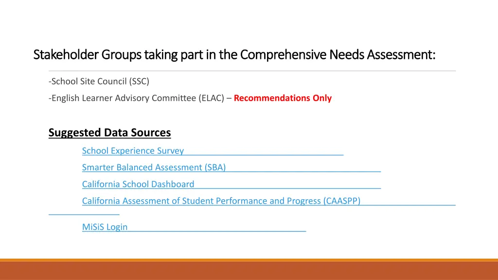stakeholder groups taking stakeholder groups