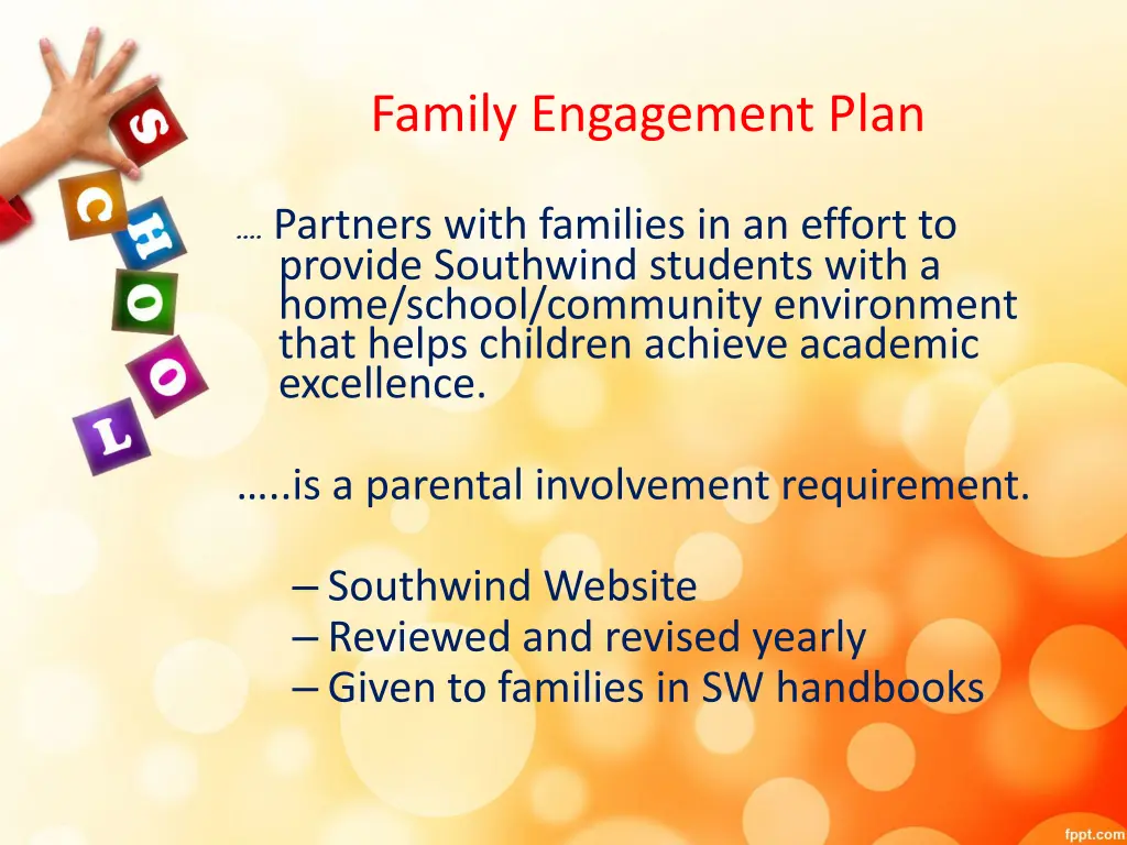 family engagement plan