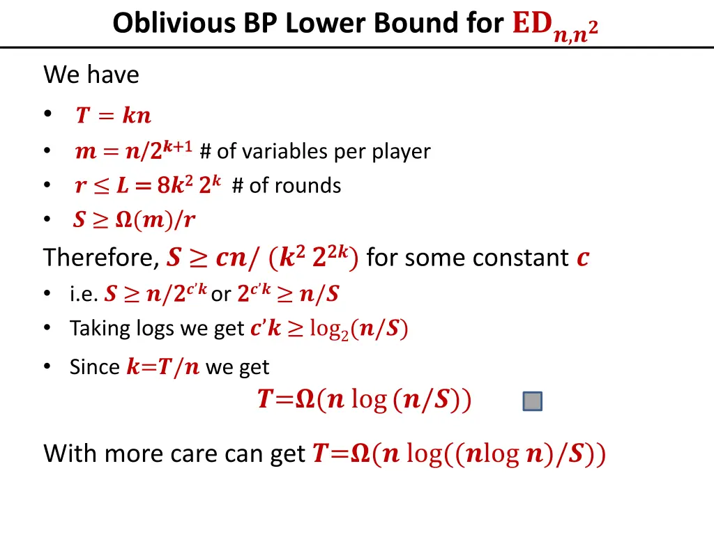 oblivious bp lower bound for