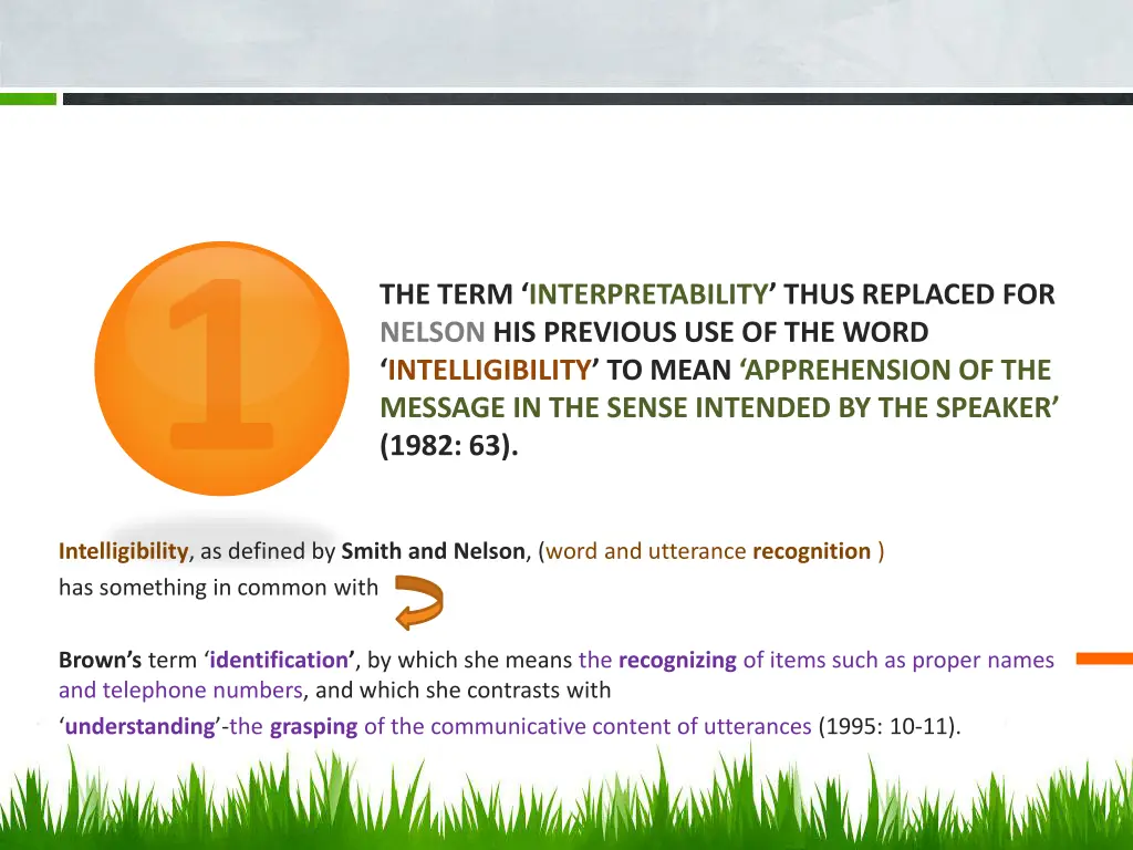 the term interpretability thus replaced