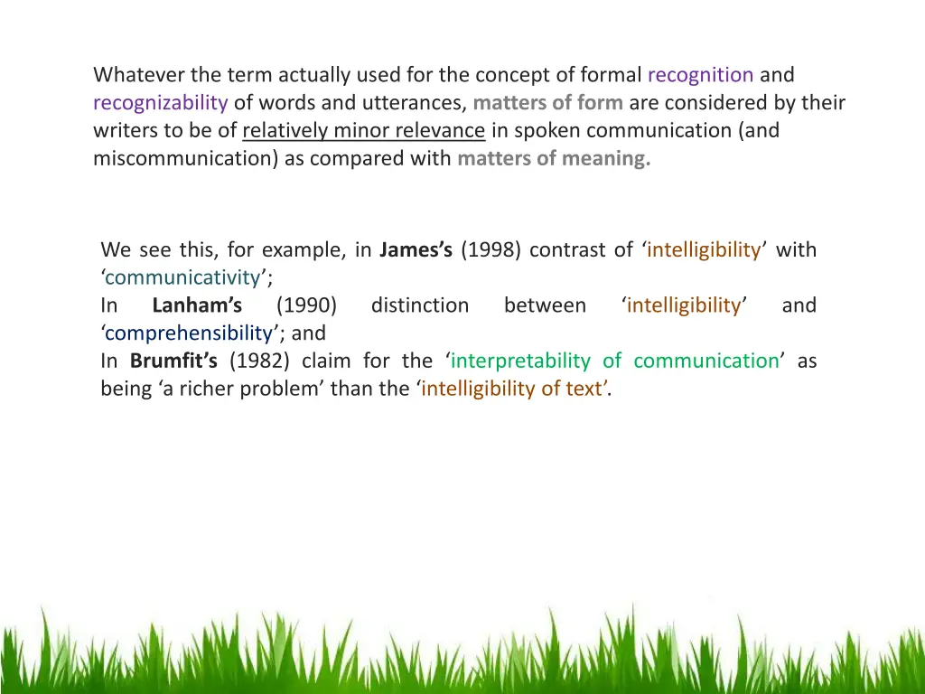 whatever the term actually used for the concept