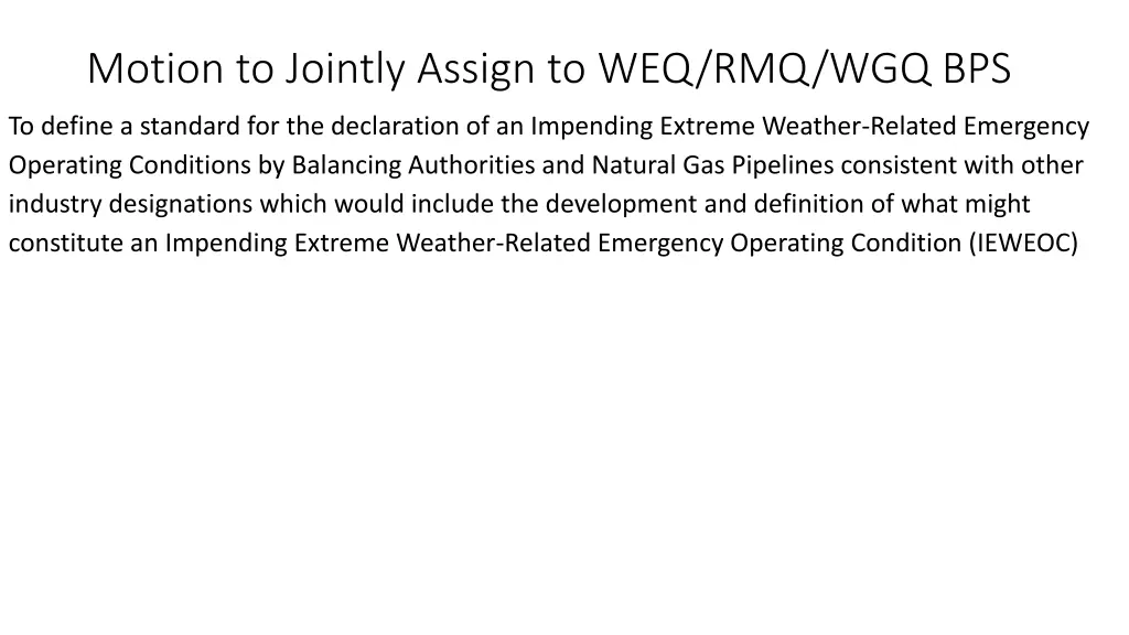 motion to jointly assign to weq rmq wgq bps