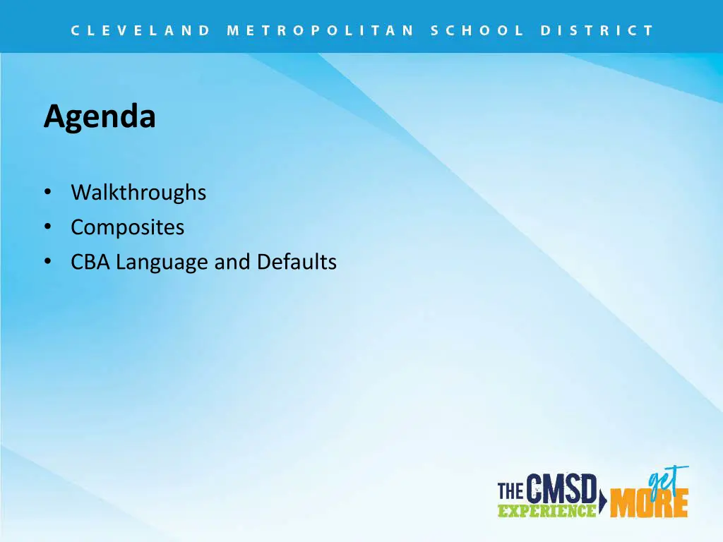 agenda