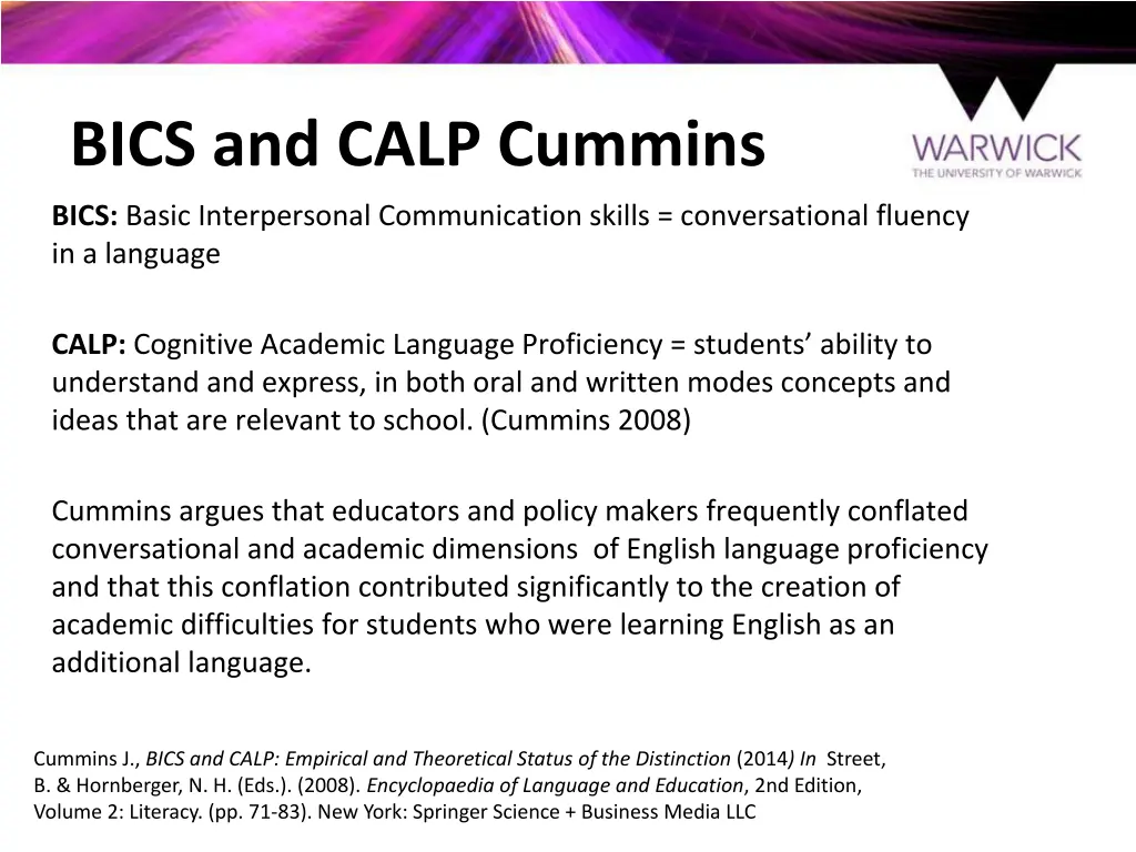 bics and calp cummins