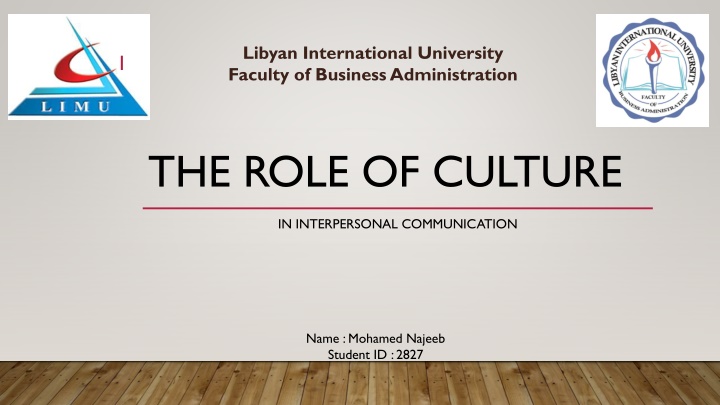 libyan international university faculty