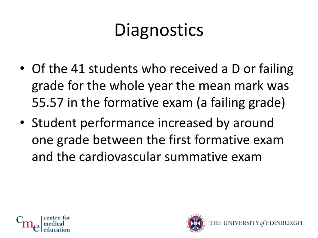 diagnostics