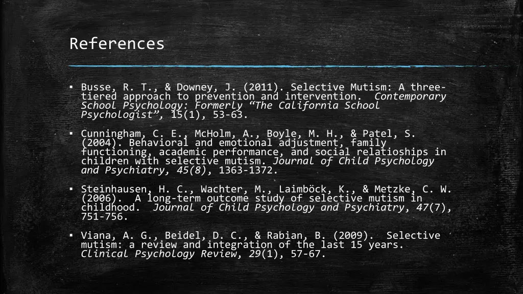 references