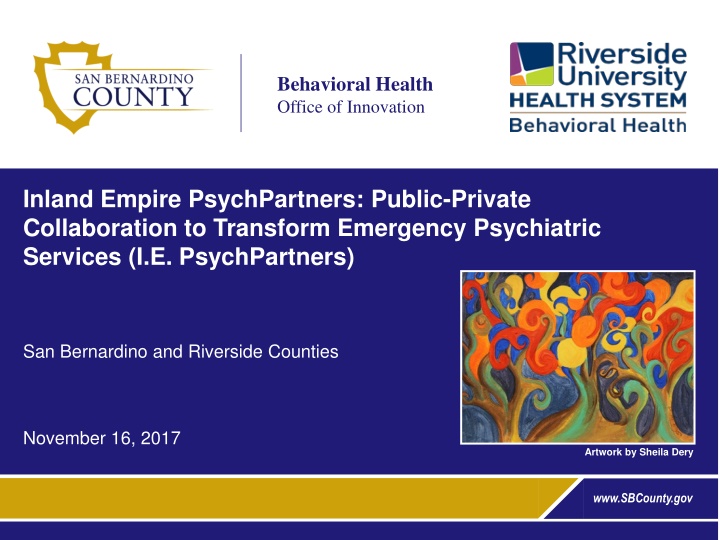behavioral health office of innovation