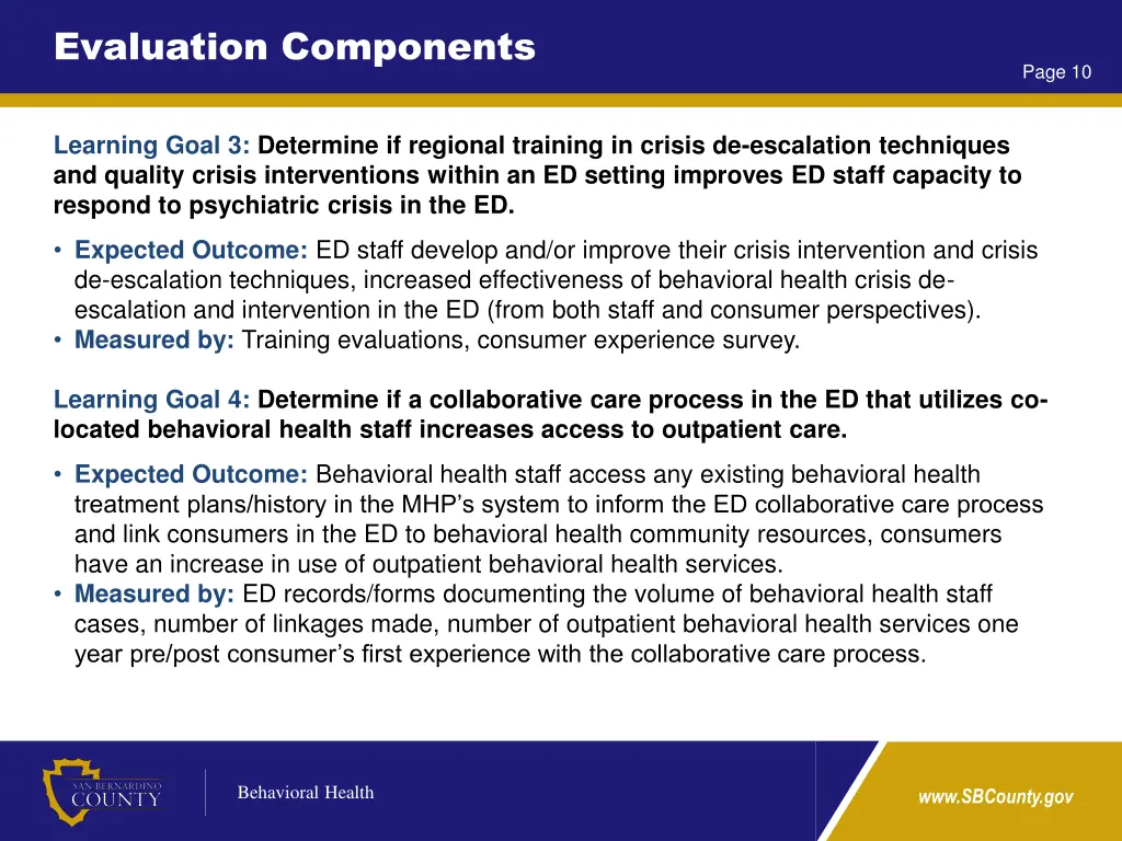 evaluation components 1
