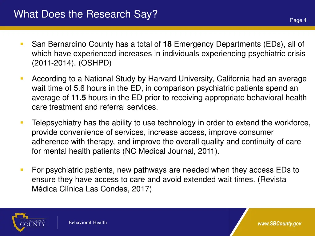 what does the research say
