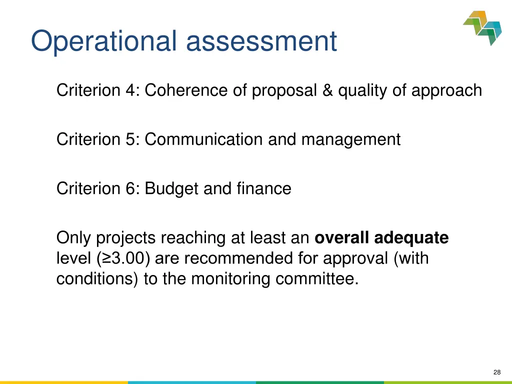 operational assessment