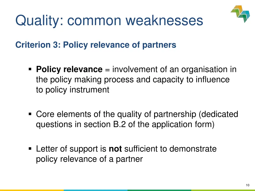 quality common weaknesses 2