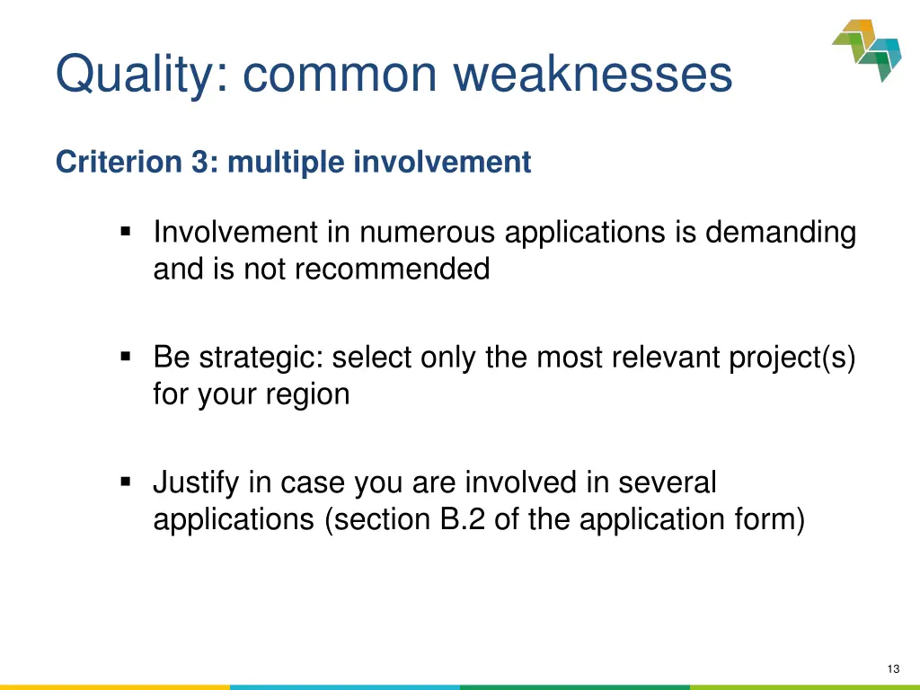 quality common weaknesses 4
