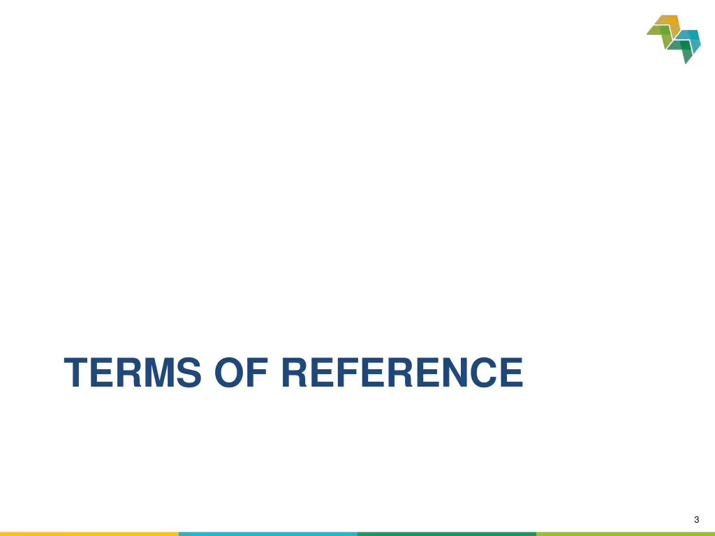 terms of reference