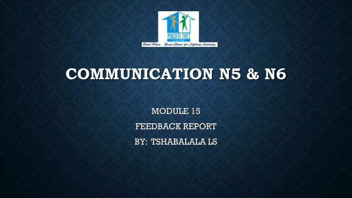 communication n5 n6