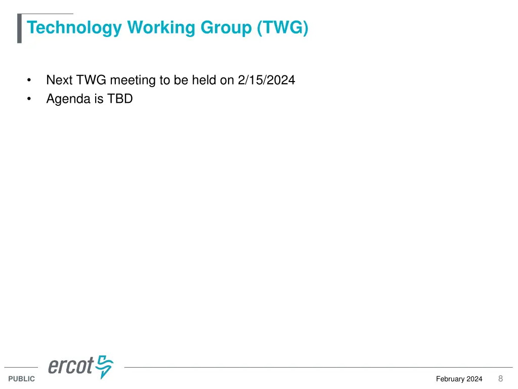 technology working group twg