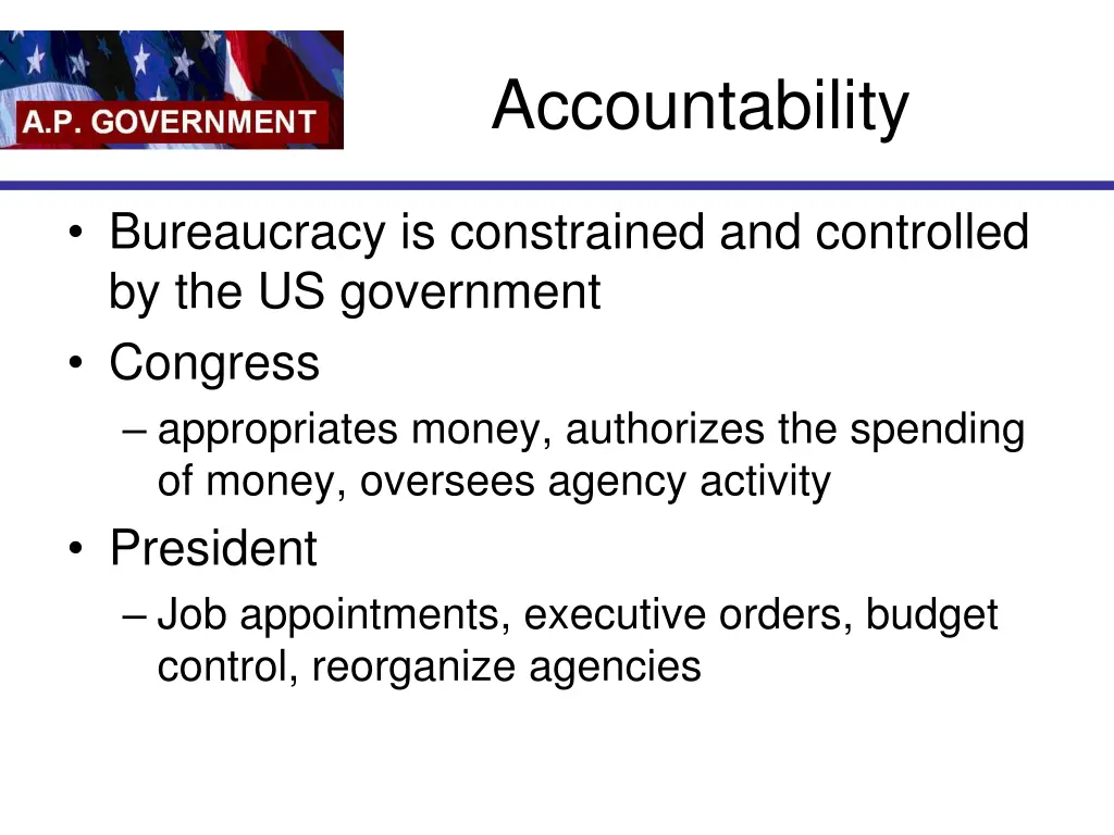 accountability