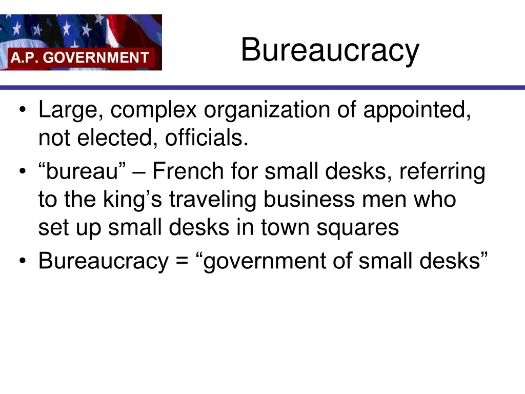 bureaucracy 2