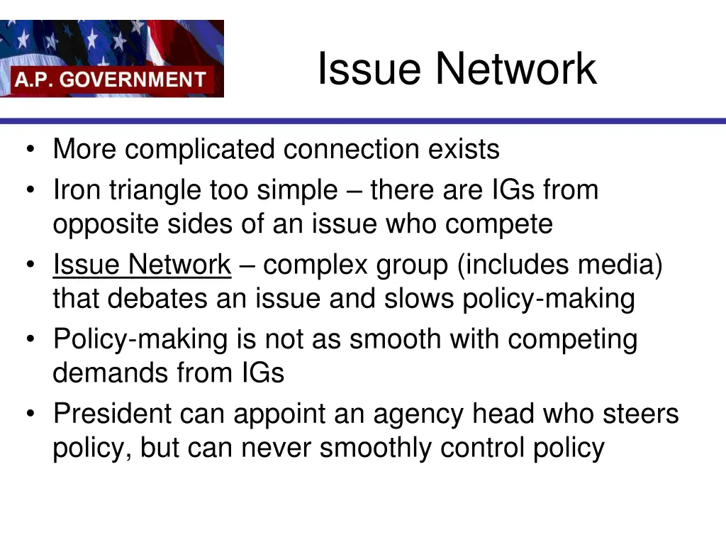 issue network