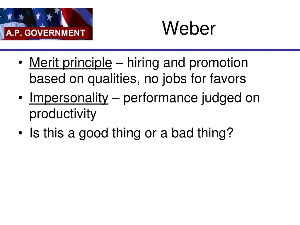 weber 1