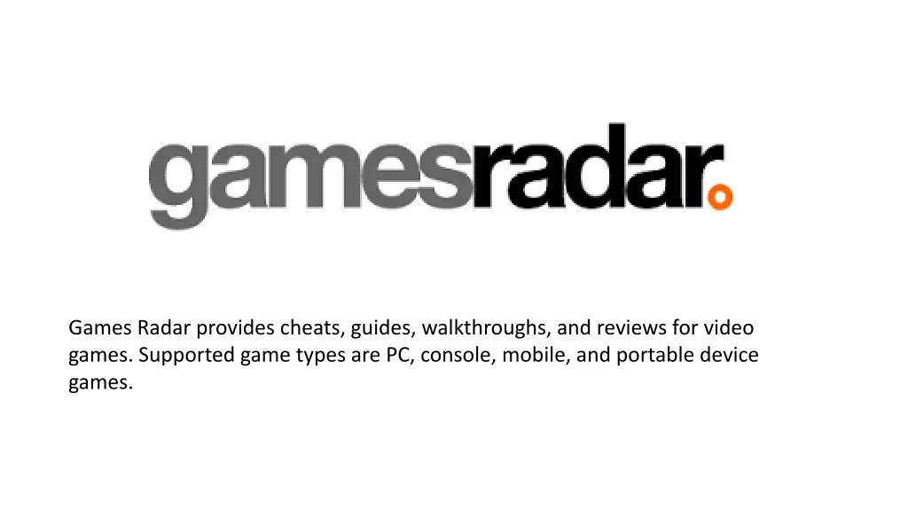 games radar provides cheats guides walkthroughs