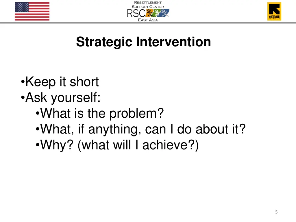 strategic intervention 1