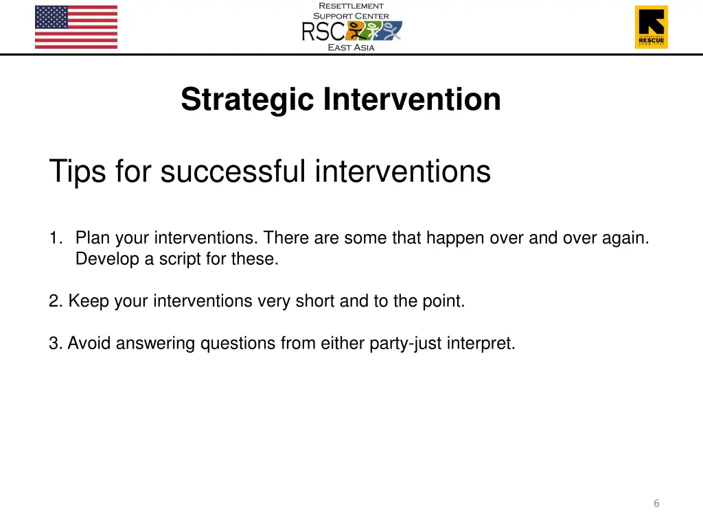 strategic intervention 2
