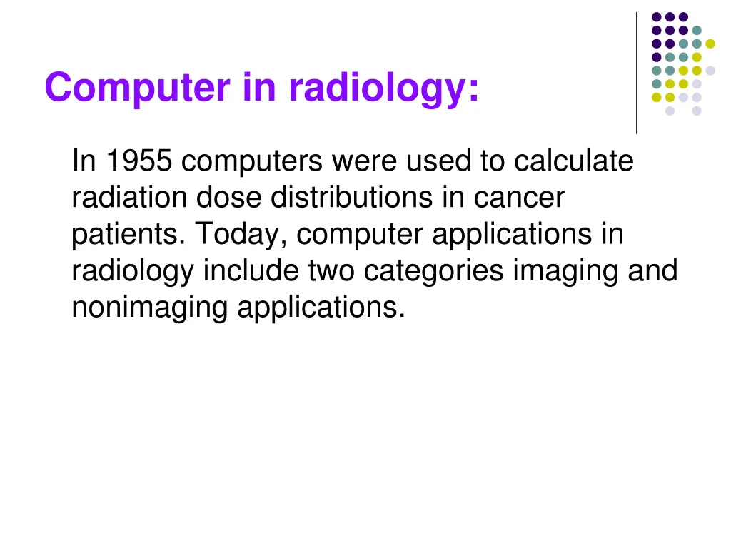 computer in radiology