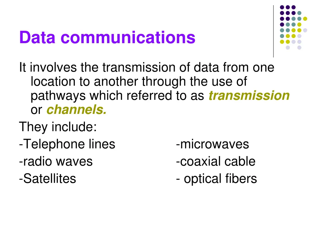 data communications 1