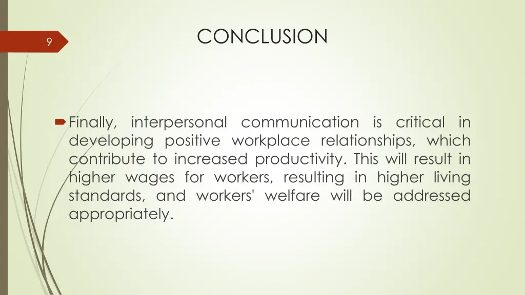 conclusion