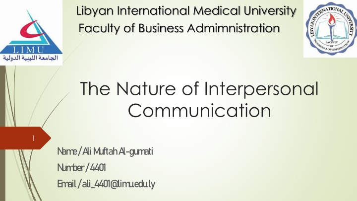libyan international medical university faculty