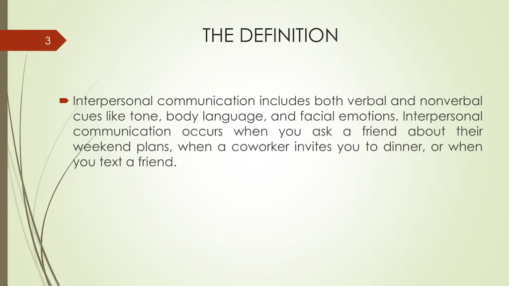 the definition