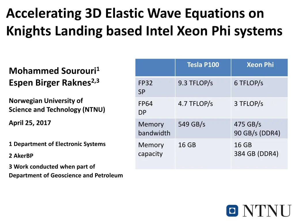 accelerating 3d elastic wave equations on knights 3
