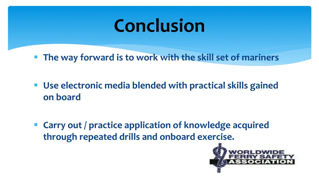 conclusion