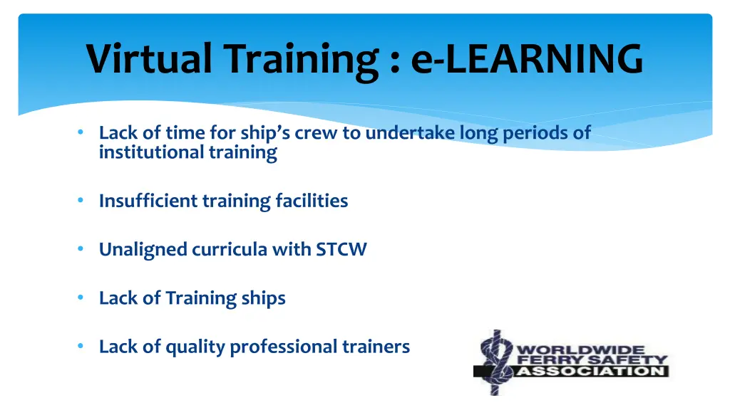 virtual training e learning