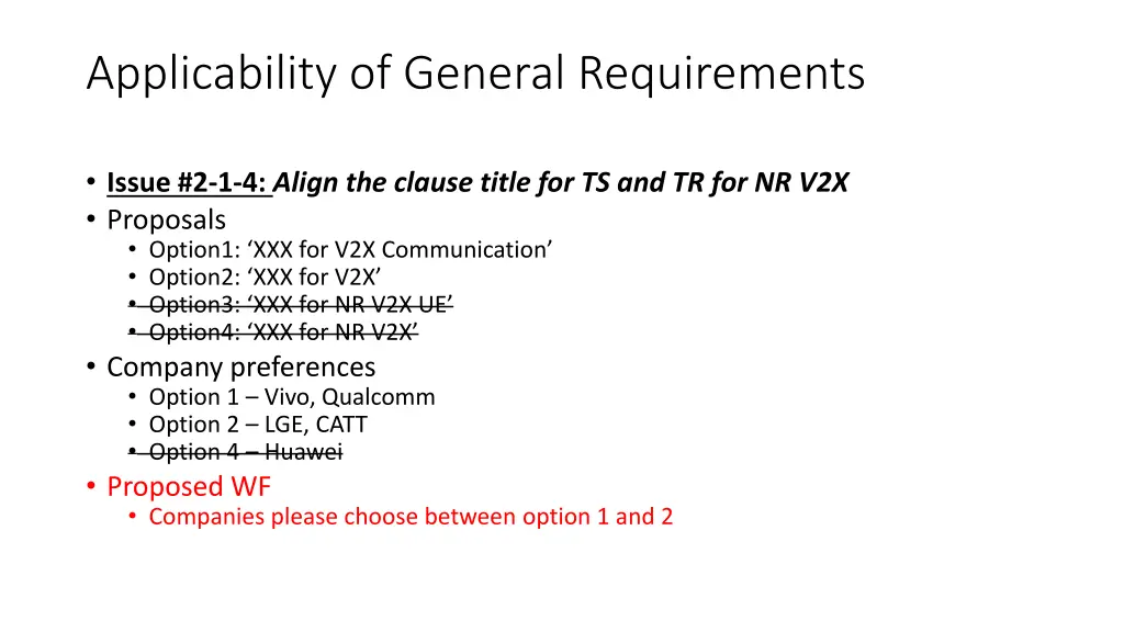 applicability of general requirements 2