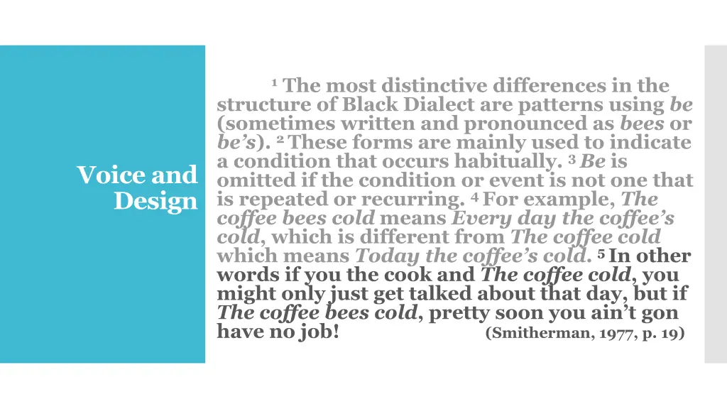 1 the most distinctive differences 5