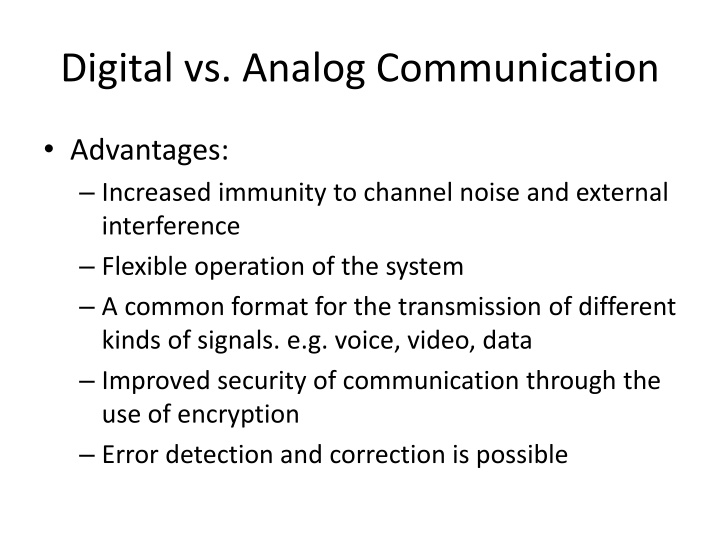 digital vs analog communication