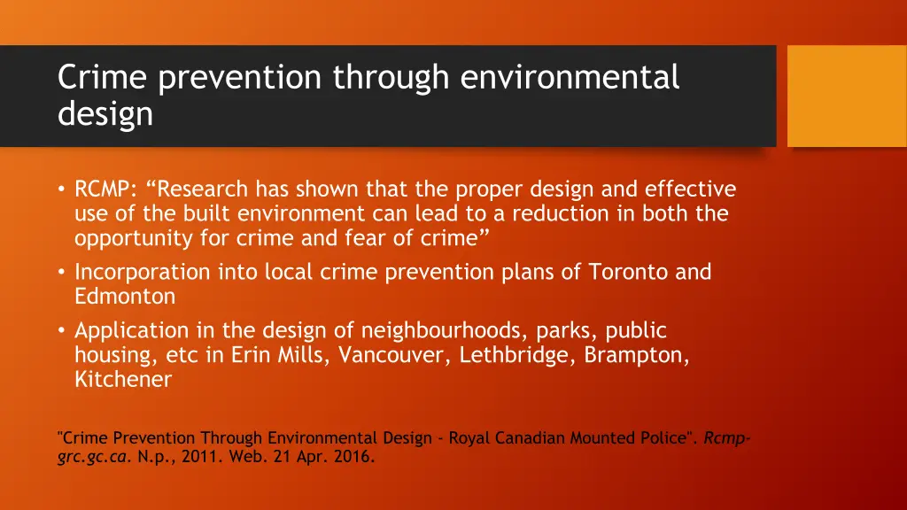 crime prevention through environmental design 1