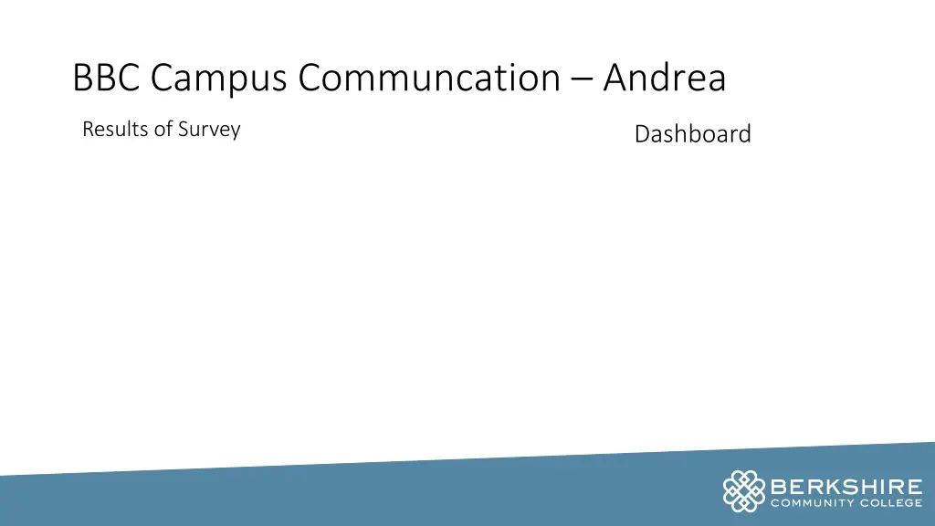bbc campus communcation andrea