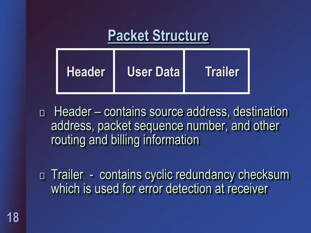 packet structure