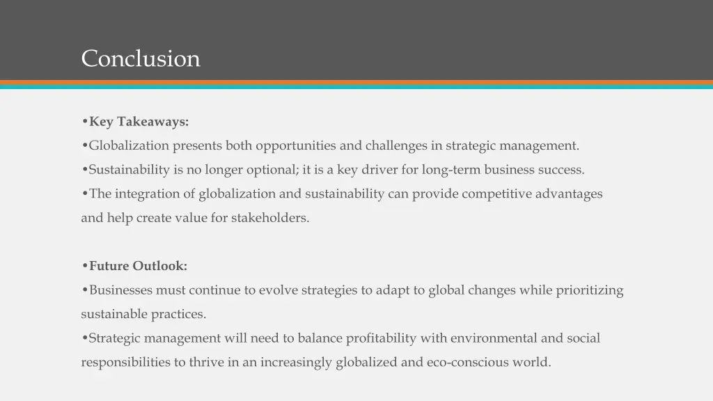 conclusion