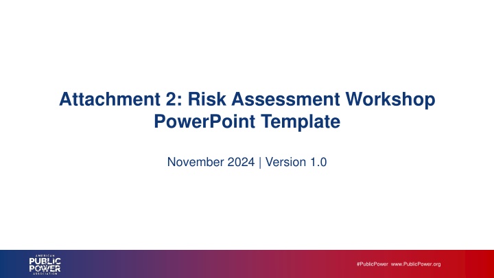 attachment 2 risk assessment workshop powerpoint