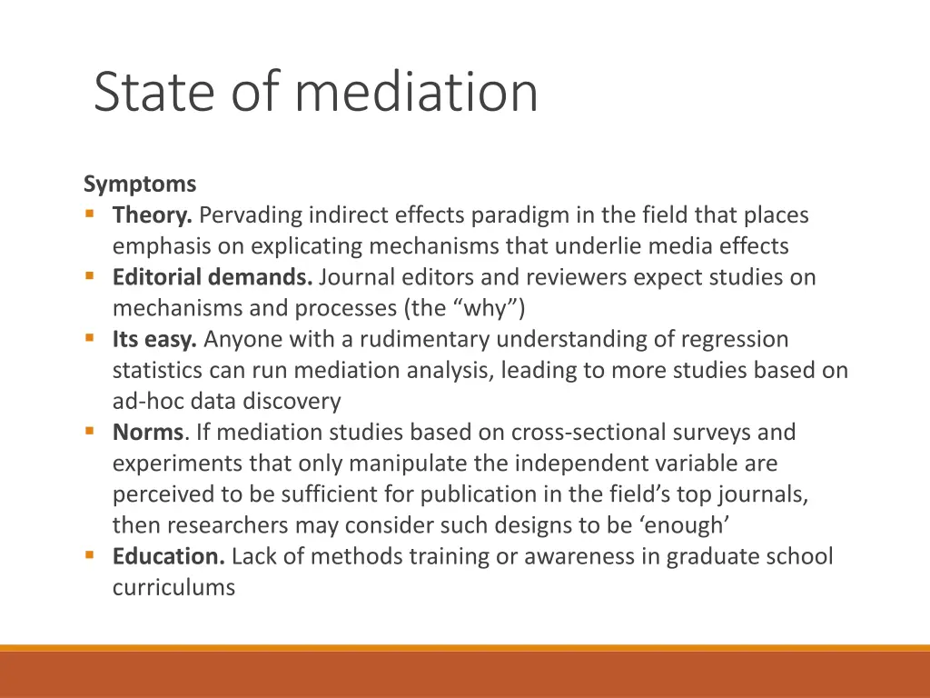 state of mediation 1