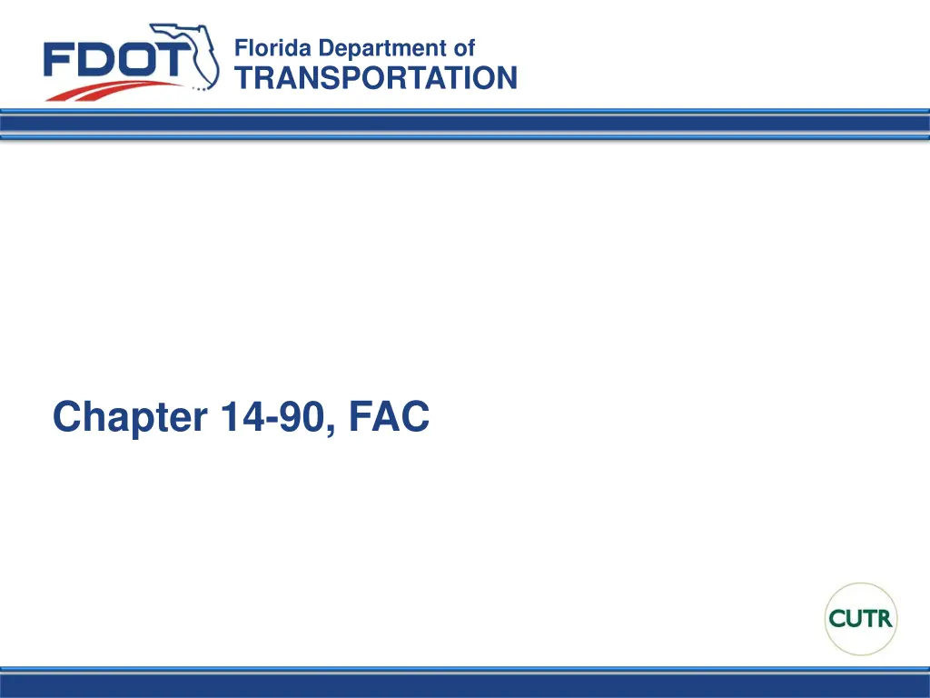florida department of transportation 1