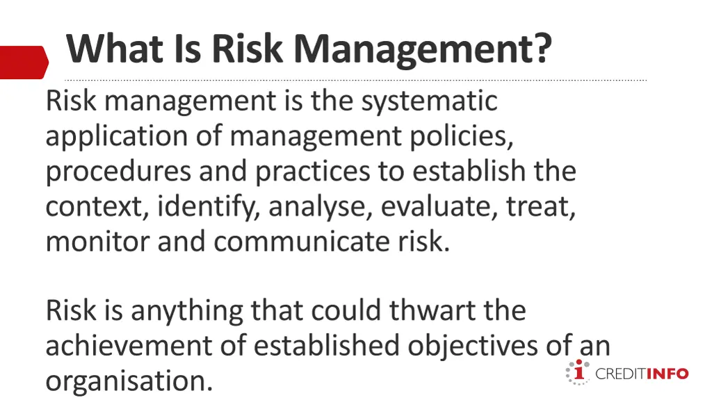 what is risk management risk management